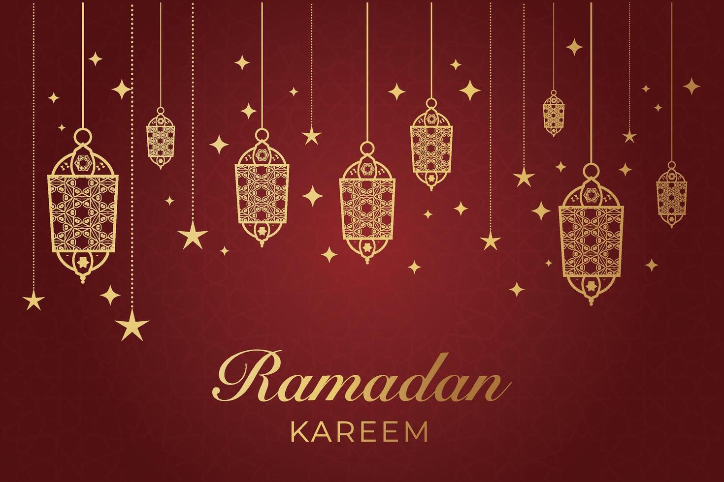 Ramadan, eid al fitr, islamique Nouveau année Contexte salutation carte vecteur