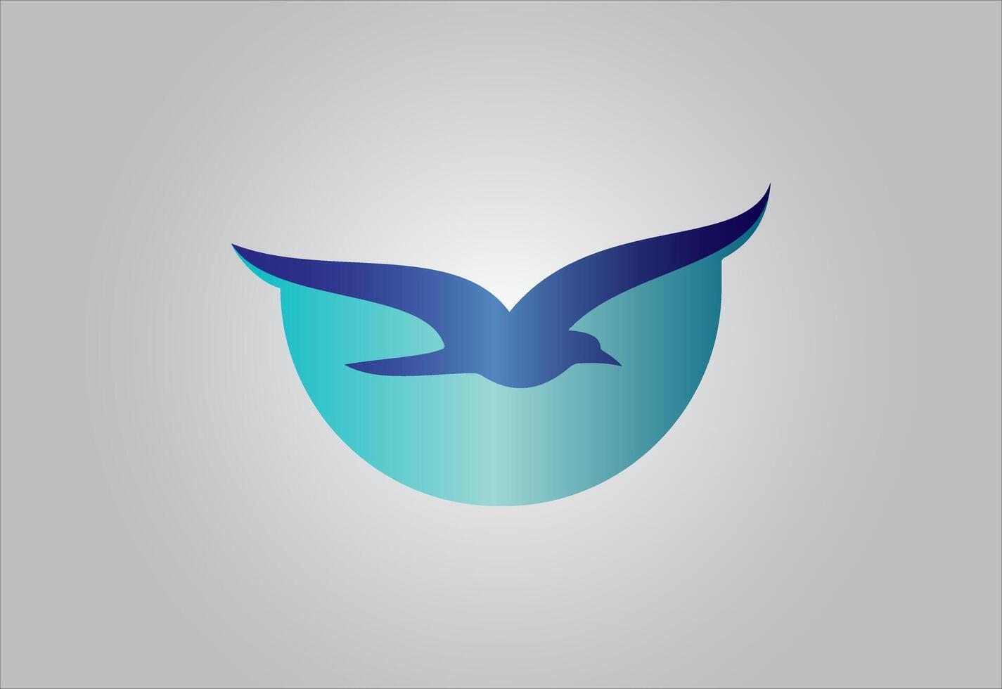 abstrait oiseau logo conception vecteur illustration