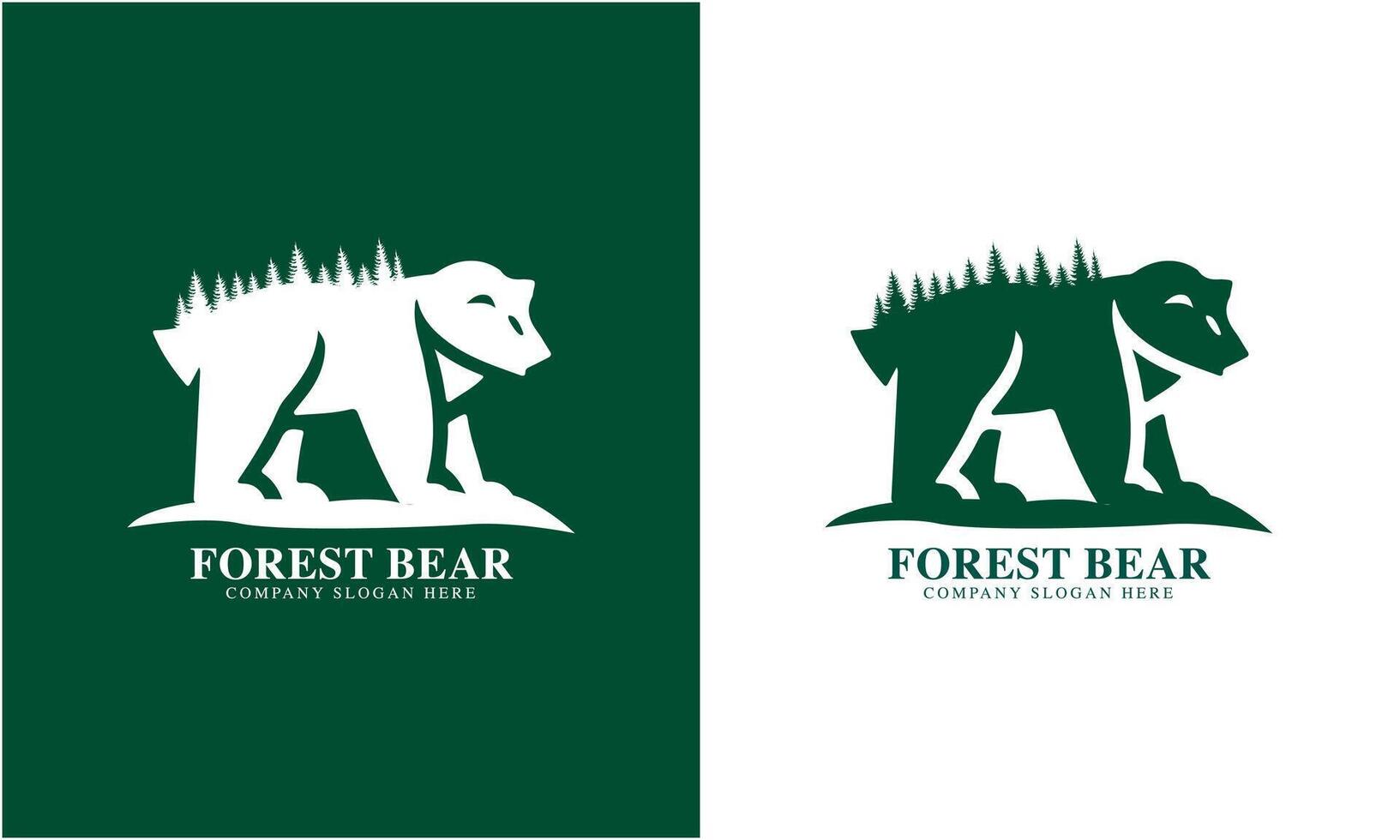 ours en buvant, forêt, lune, feu, whisky, ours diriger, animal vecteur conception graphique illustration
