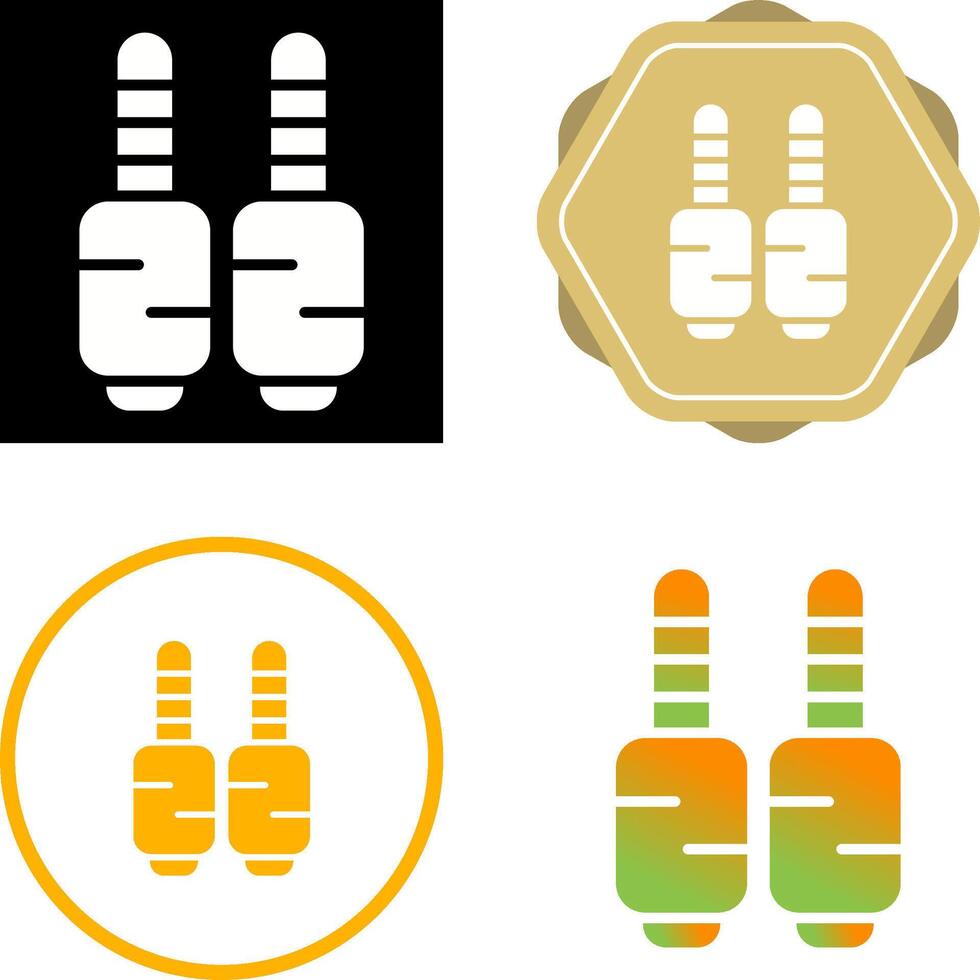 l'audio jack vecteur icône