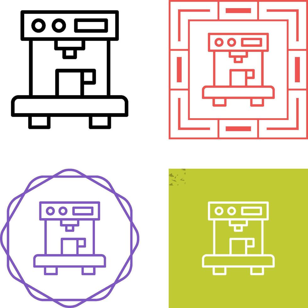 icône de vecteur de machine à café