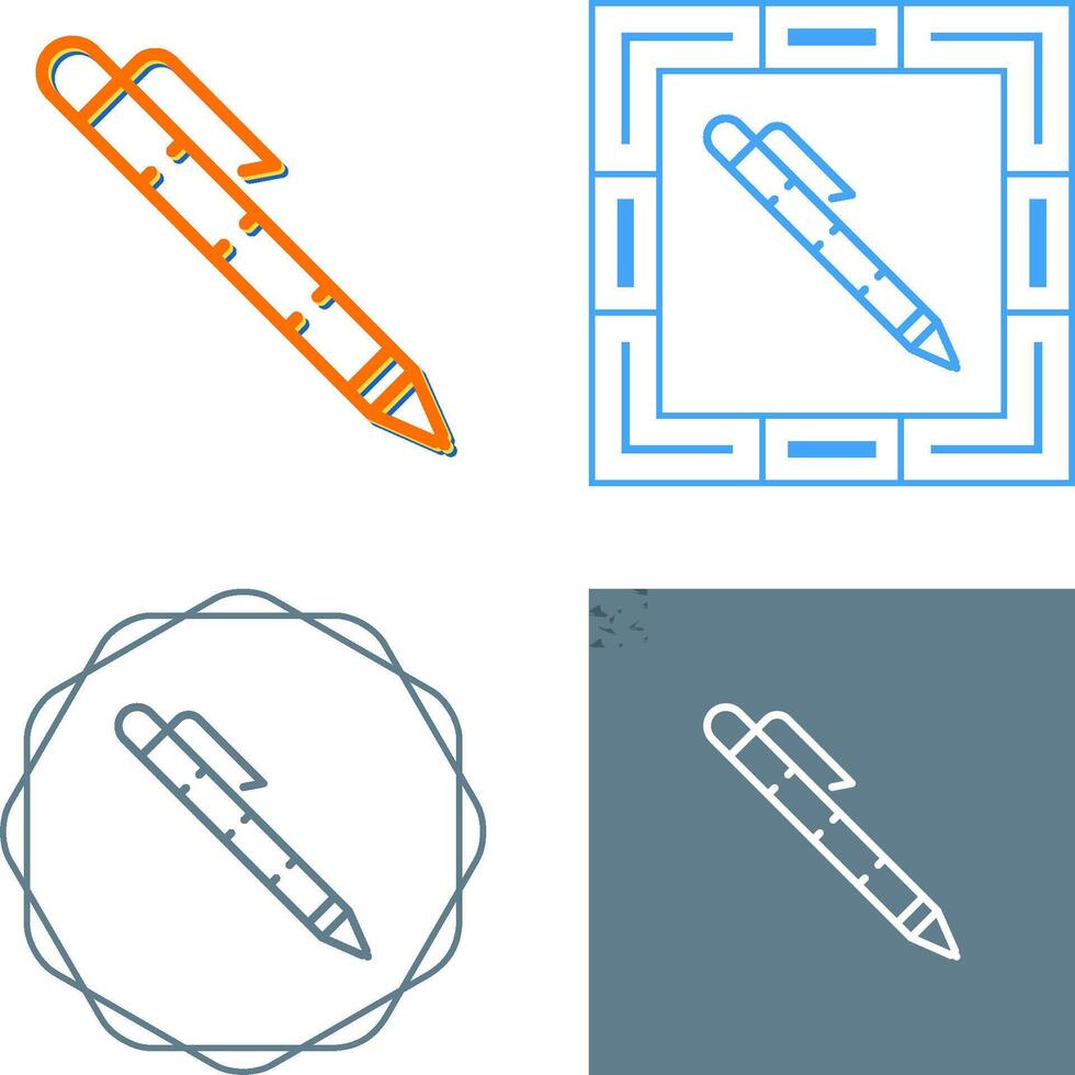 icône de vecteur de stylo