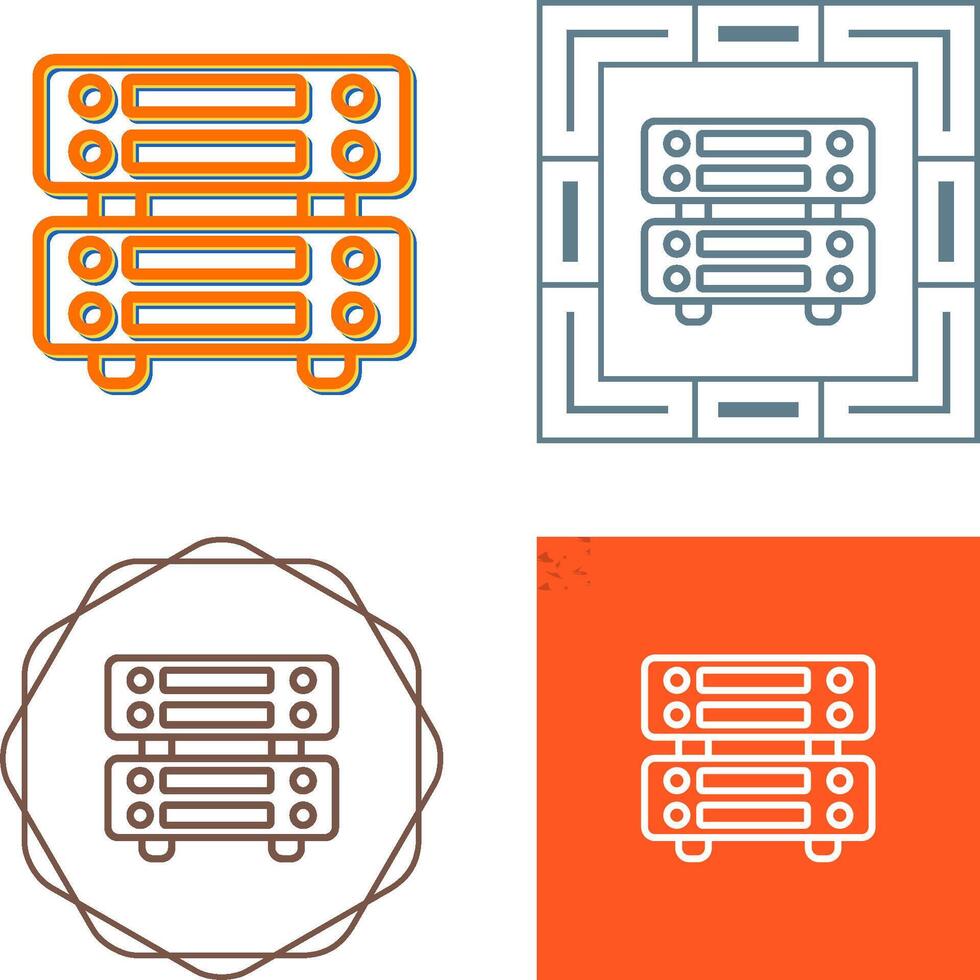 icône de vecteur de serveur