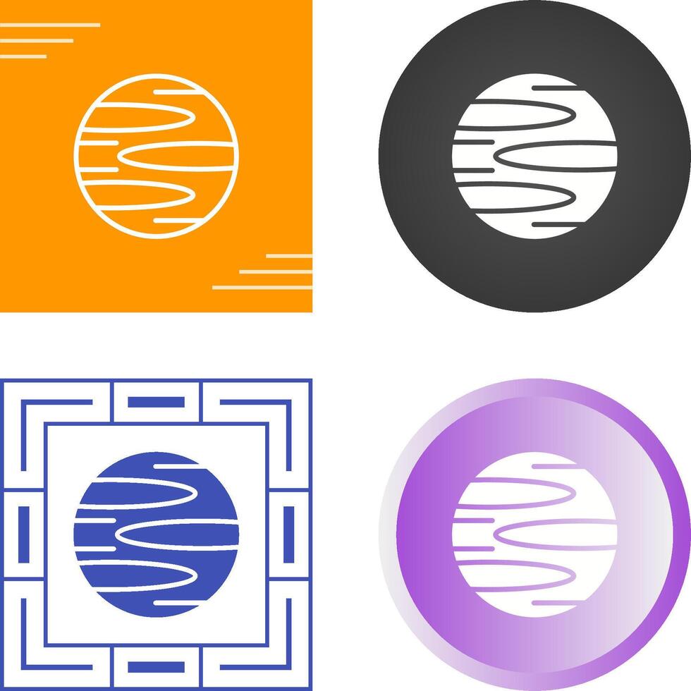 icône de vecteur de planète