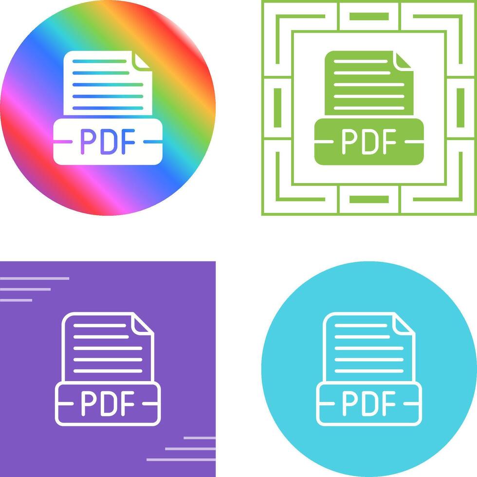 document formater vecteur icône