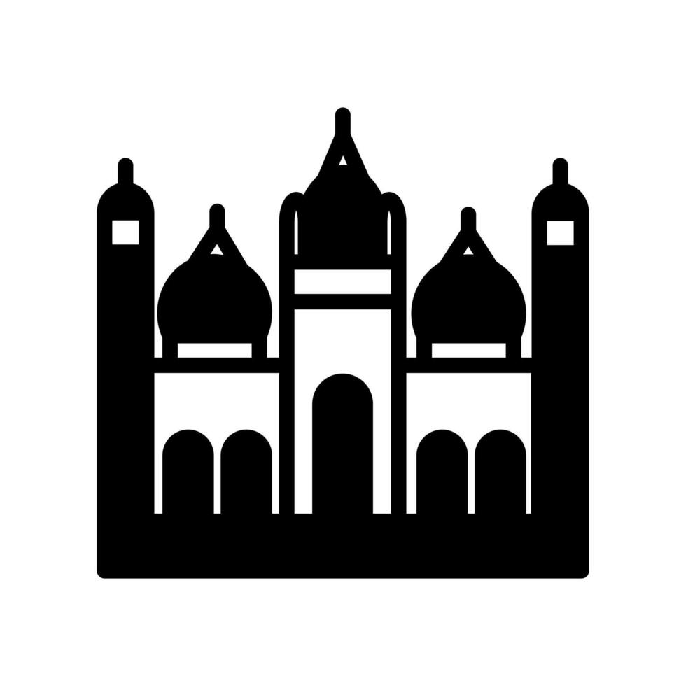 Badshahi masjid icône dans vecteur. logotype vecteur