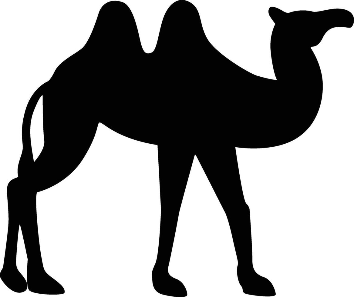 chameau silhouette vecteur