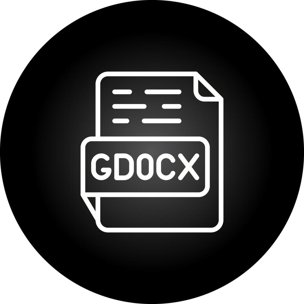 gdocx vecteur icône