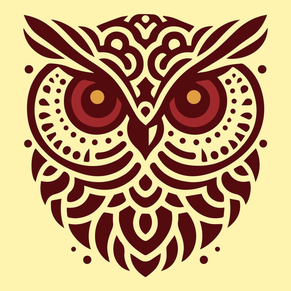 illustration vecteur graphique de hibou modèle conception. parfait pour logo conception.