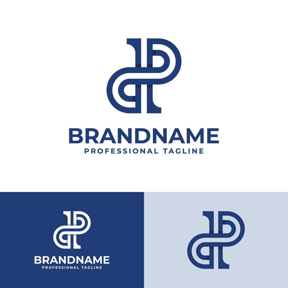 des lettres dp monogramme logo, adapté pour affaires avec dp ou pd initiales vecteur