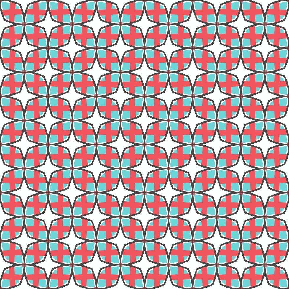 motif abstrait sans couture multicolore. arrière-plan et toile de fond. multicolore. conception ornementale colorée. ornements en mosaïque colorée. illustration graphique vectorielle. vecteur