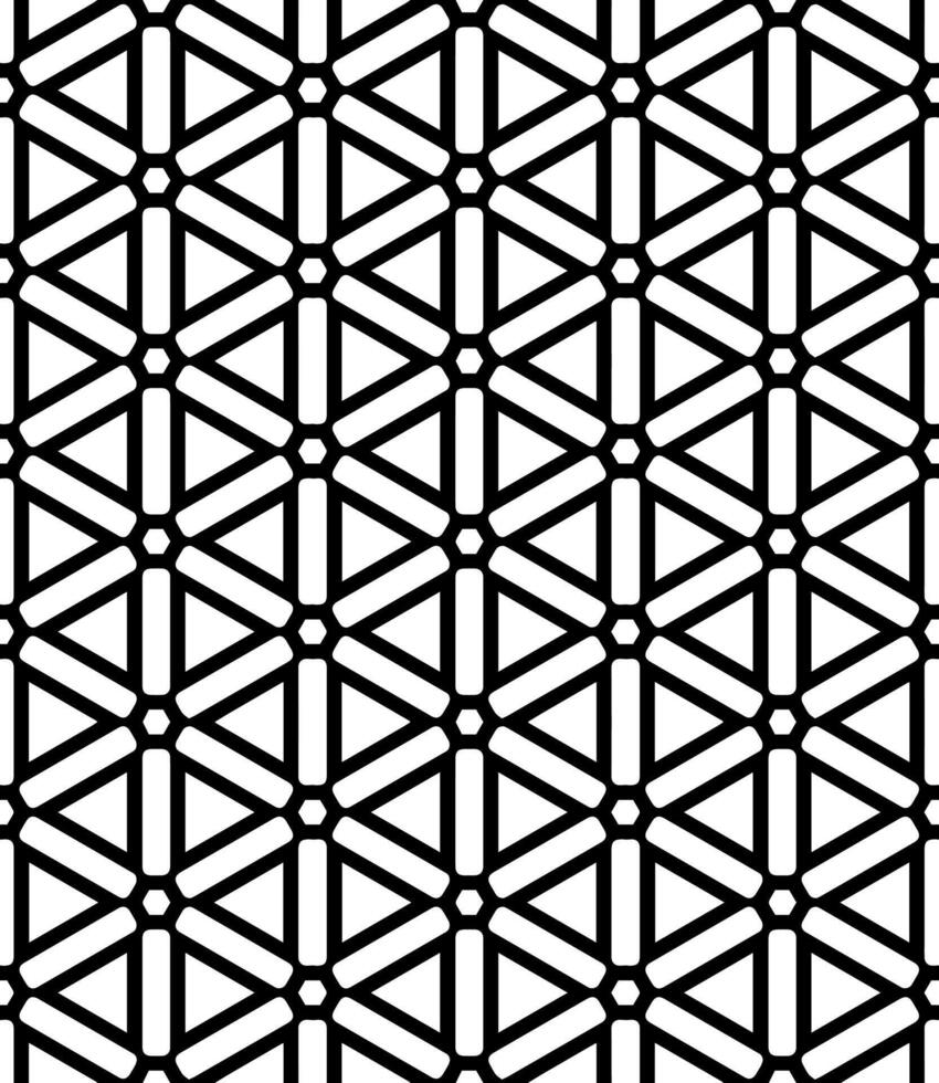 motif abstrait sans couture noir et blanc. arrière-plan et toile de fond. conception ornementale en niveaux de gris. vecteur