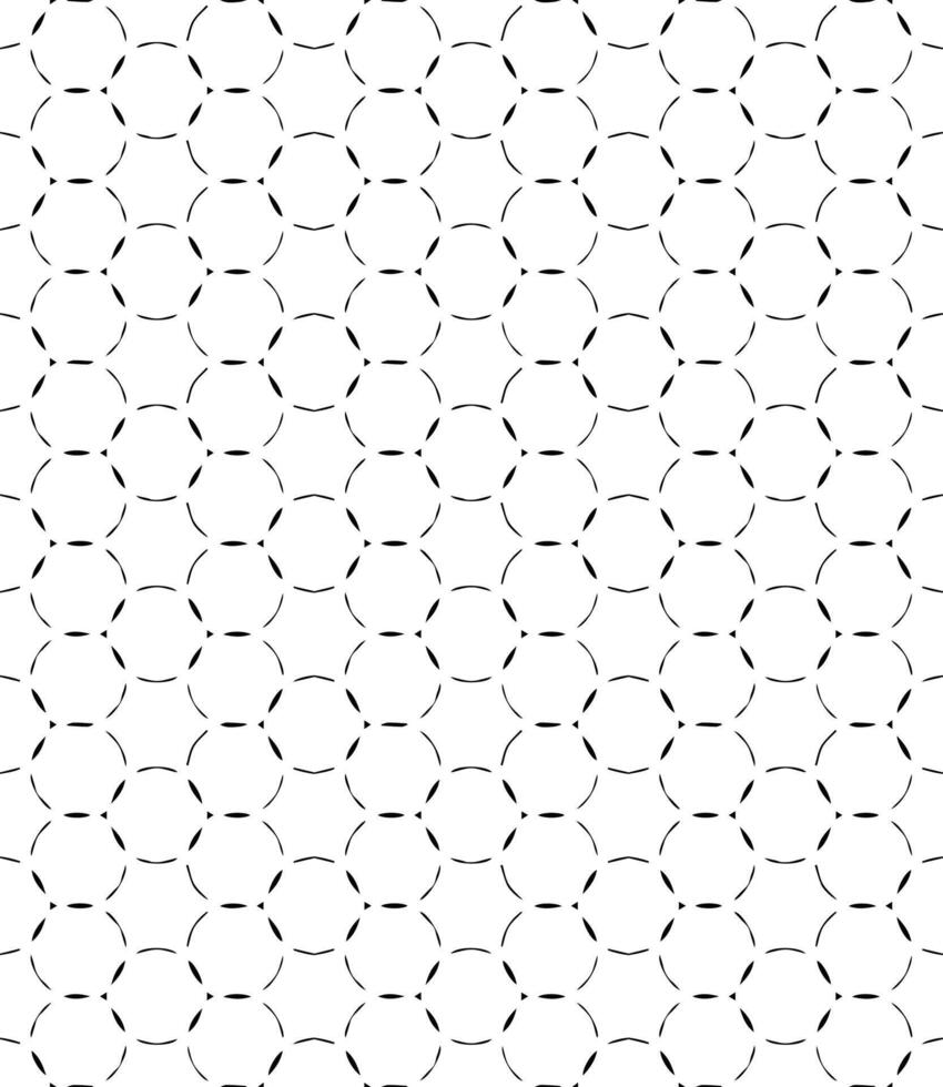 motif abstrait sans couture noir et blanc. arrière-plan et toile de fond. conception ornementale en niveaux de gris. vecteur