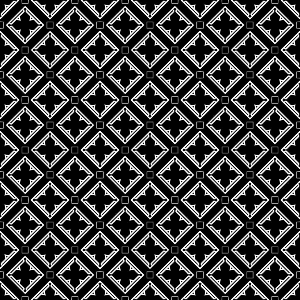 motif abstrait sans couture noir et blanc. arrière-plan et toile de fond. conception ornementale en niveaux de gris. vecteur