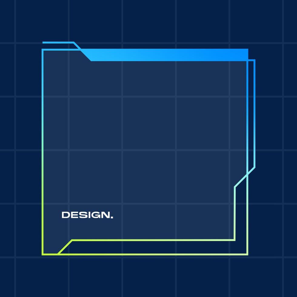futuriste carré pente Contexte. pop en haut fenêtre vecteur illustration.