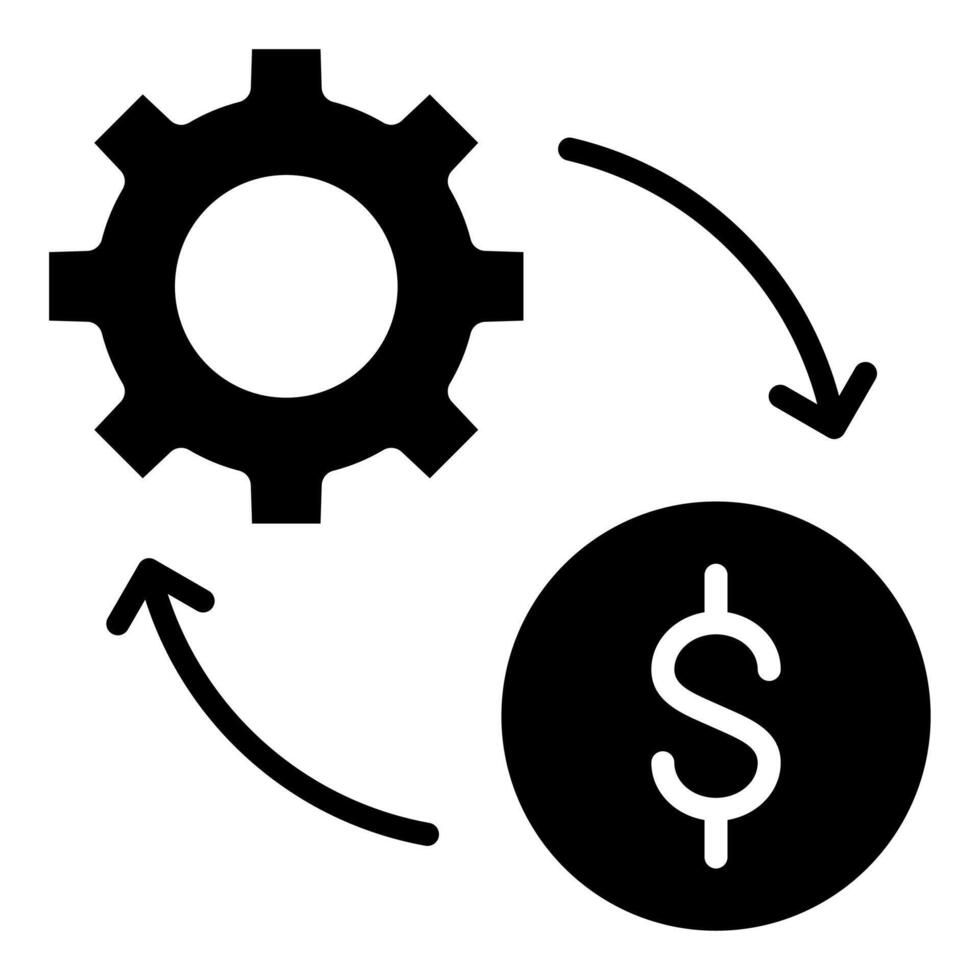 Paiement En traitement icône ligne vecteur illustration