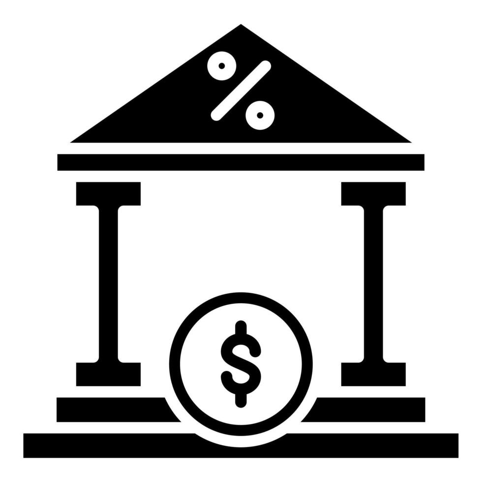 financier transparence icône vecteur illustration