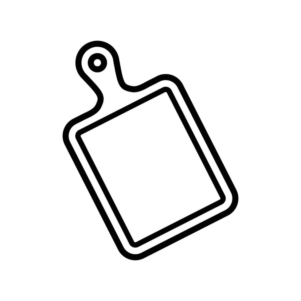 Coupe planche icône vecteur conception modèle dans blanc Contexte