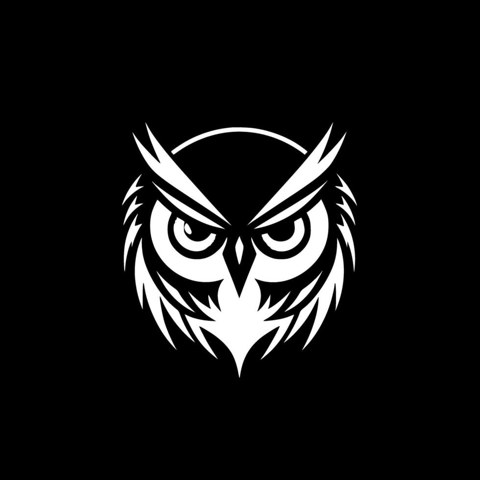 hibou - haute qualité vecteur logo - vecteur illustration idéal pour T-shirt graphique