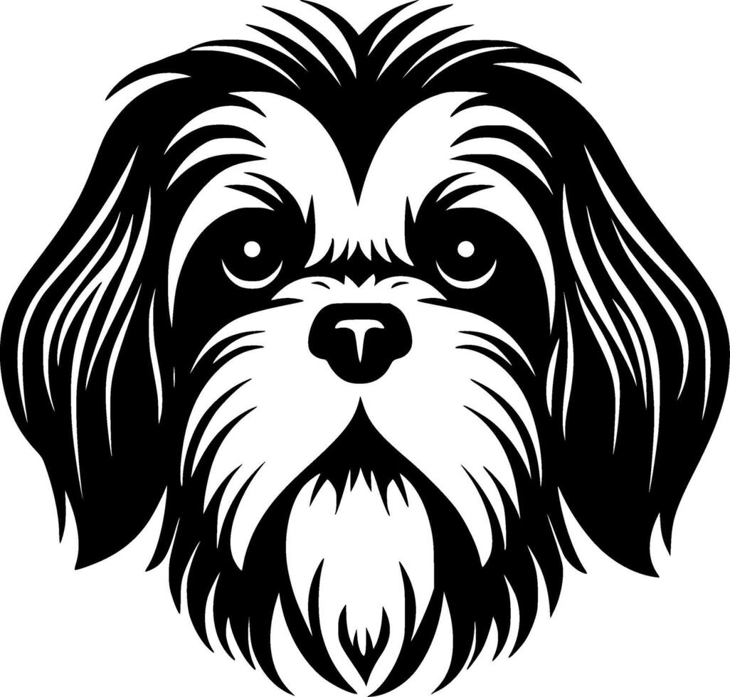 shih tzu - haute qualité vecteur logo - vecteur illustration idéal pour T-shirt graphique