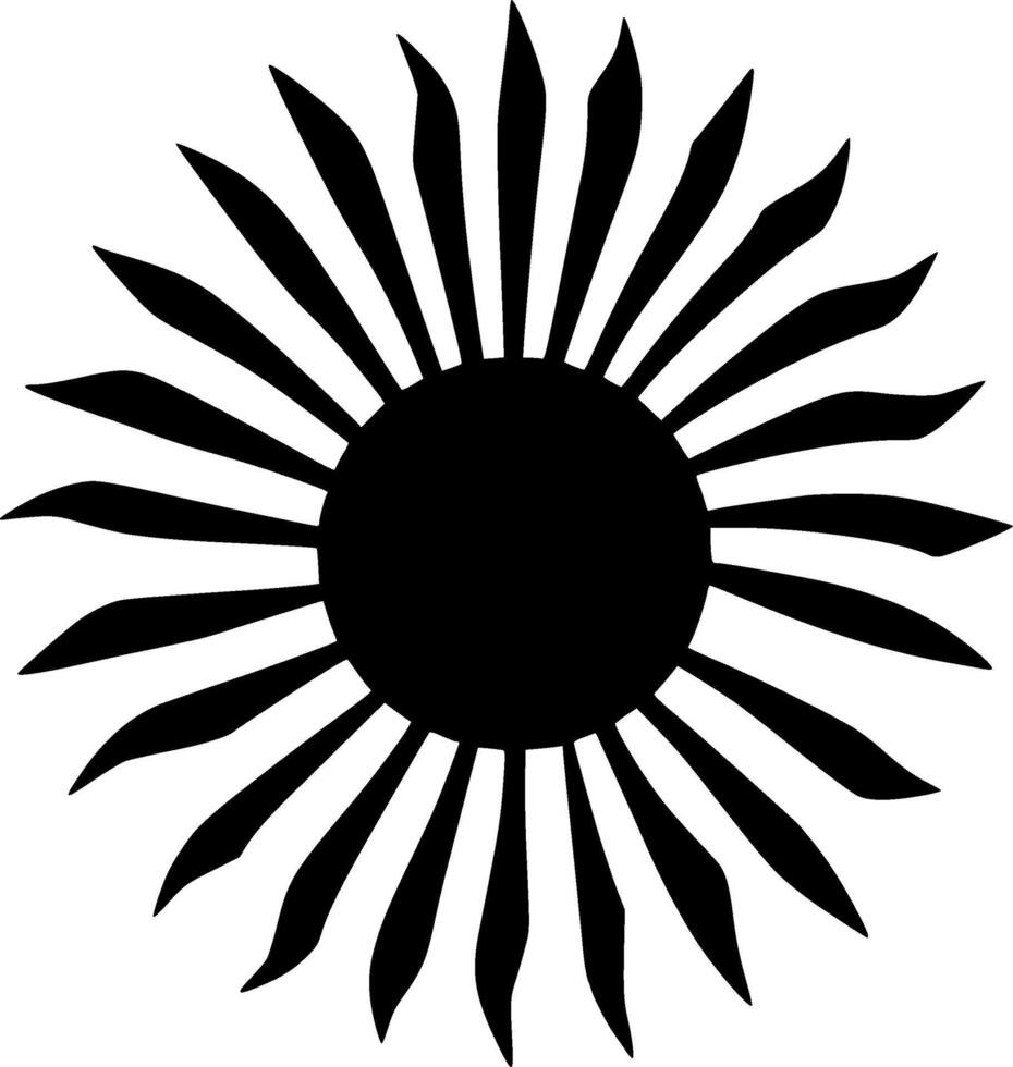 Soleil - haute qualité vecteur logo - vecteur illustration idéal pour T-shirt graphique