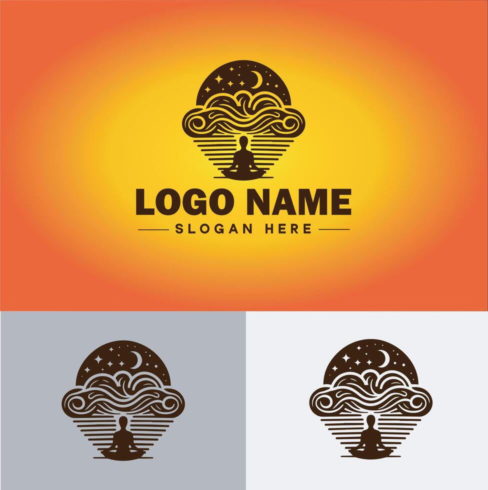 nuage logo icône vecteur art graphique pour affaires marque app icône ciel nuage logo modèle