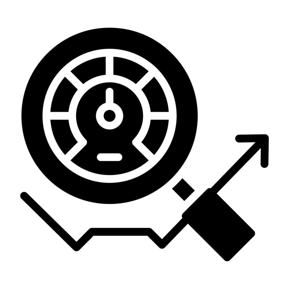 prime Télécharger icône de la vitesse une analyse vecteur