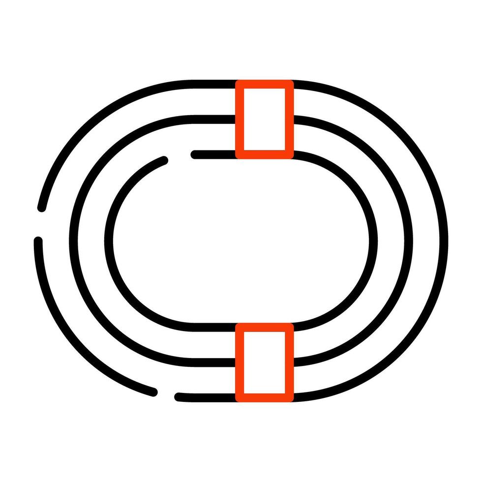 corde icône dans modifiable vecteur conception