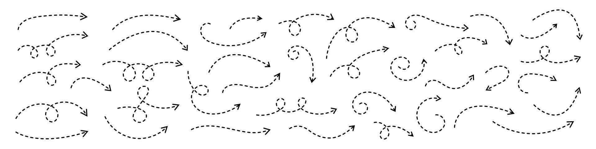 incurvé à pois La Flèche. zigzag La Flèche rayures conception avec à pois lignes. vecteur