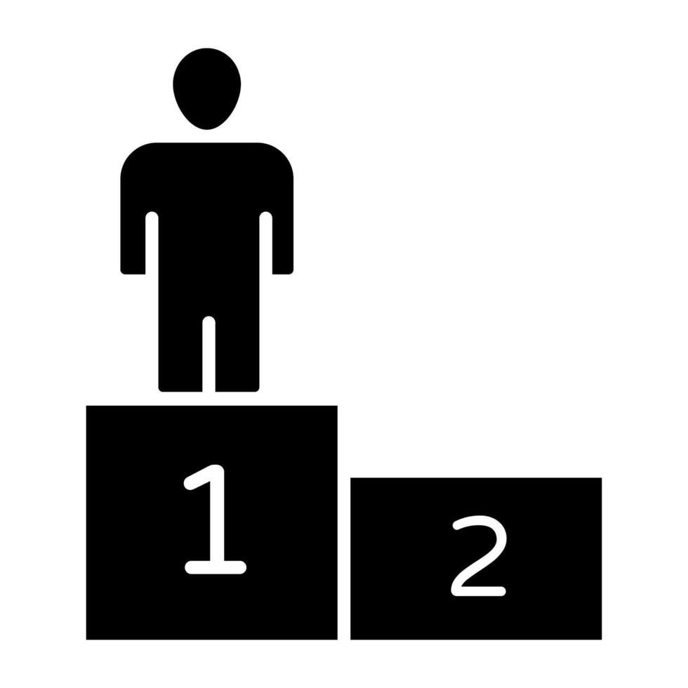 tableau de classement des positions, icône du classement vecteur