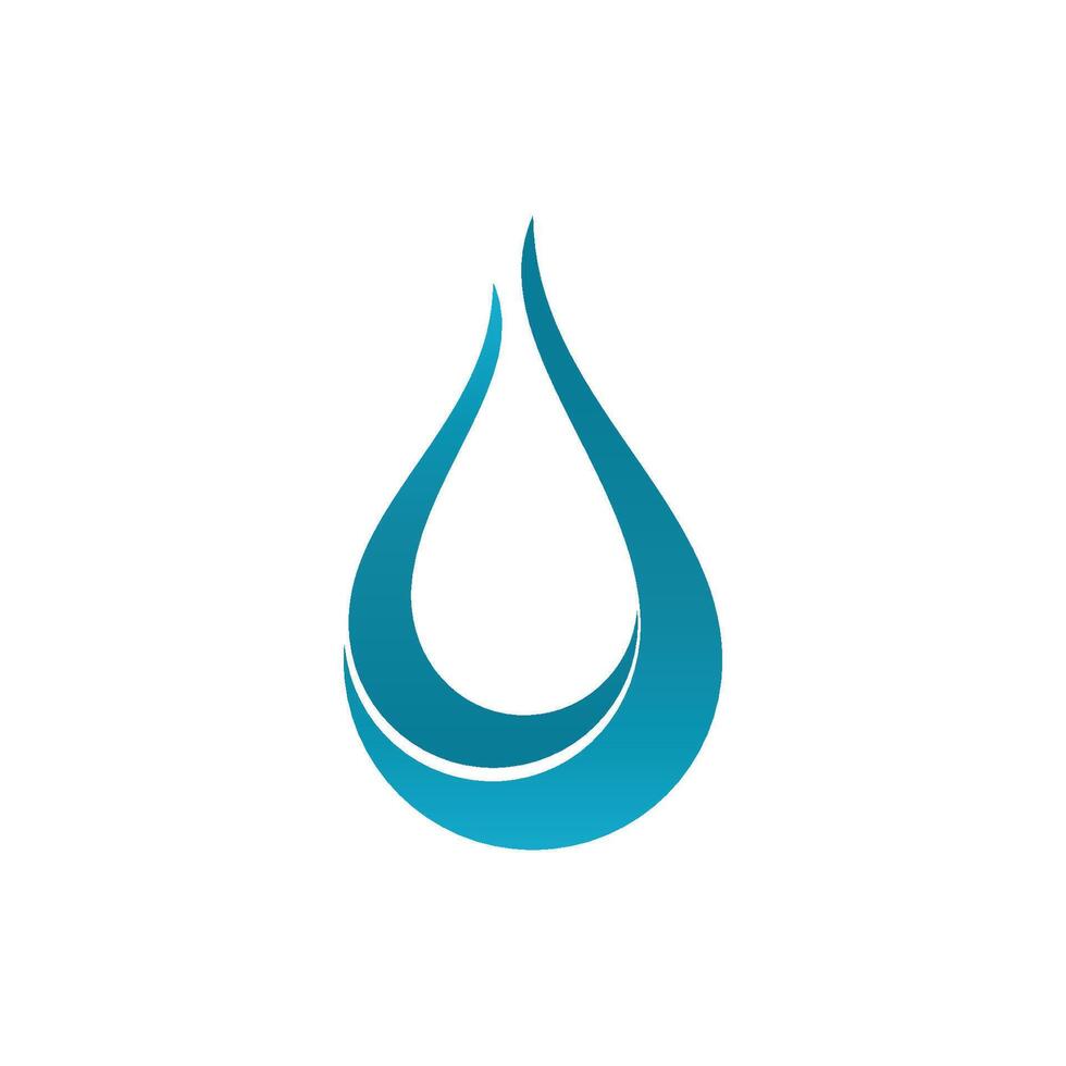 logo de goutte d'eau vecteur