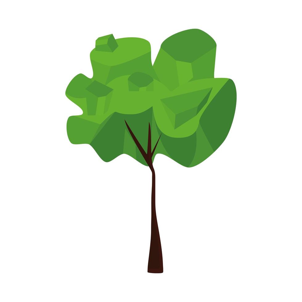 icône de plante d & # 39; arbre vecteur