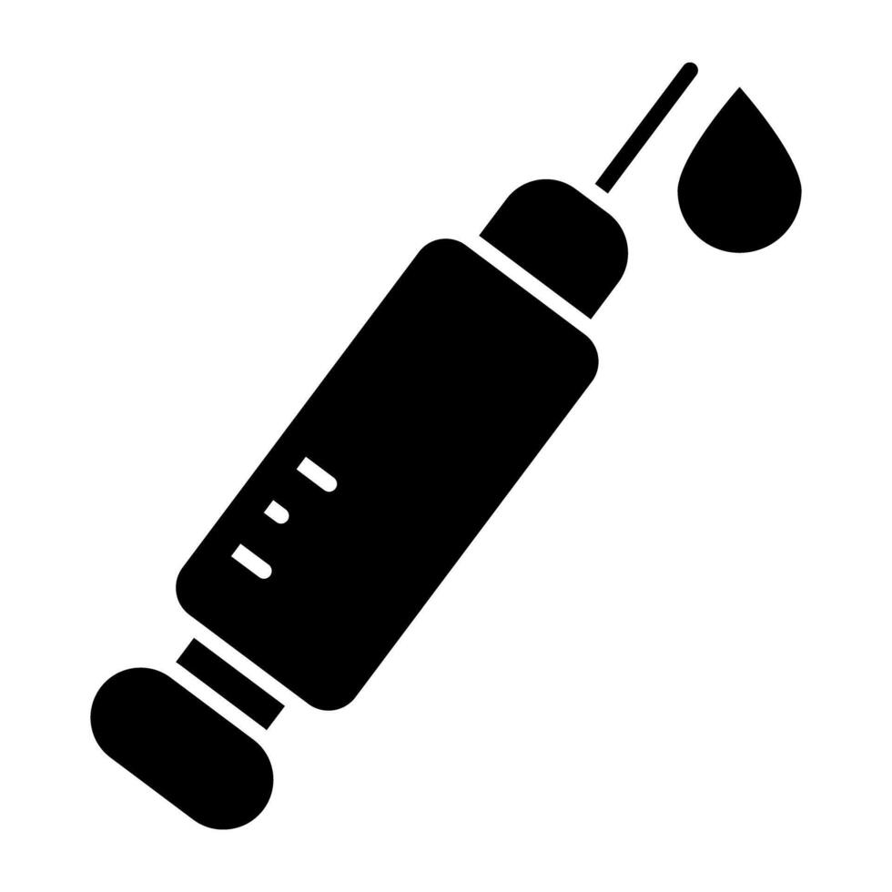 une moderne conception icône de injection vecteur
