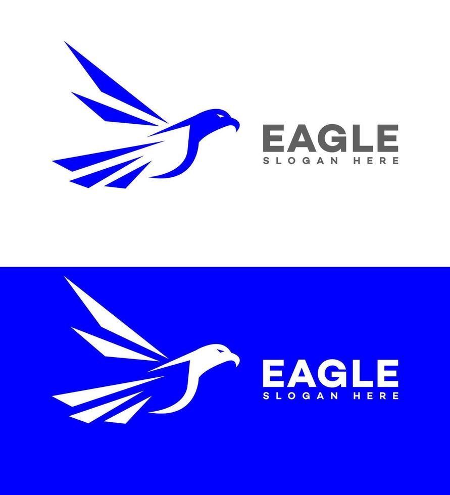 Aigle logo icône marque identité signe symbole modèle vecteur