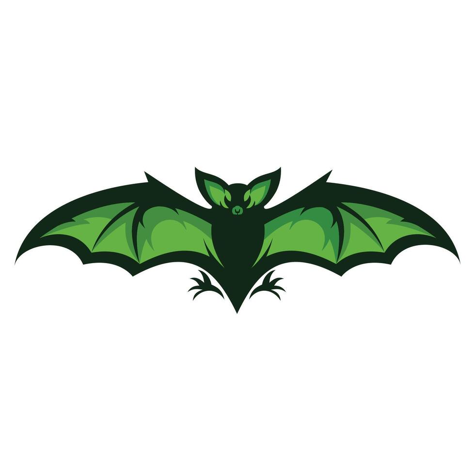 chauve souris personnage mascotte logo vecteur