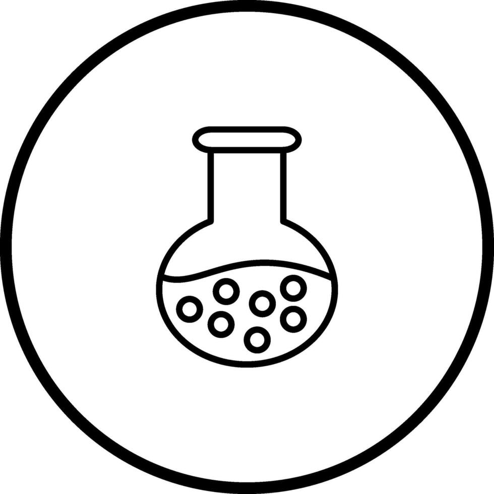 icône de vecteur liquide acide