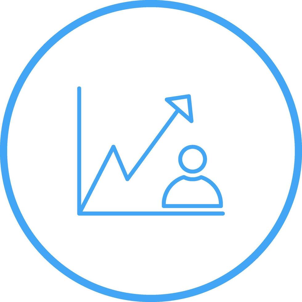icône de vecteur de croissance d'entreprise