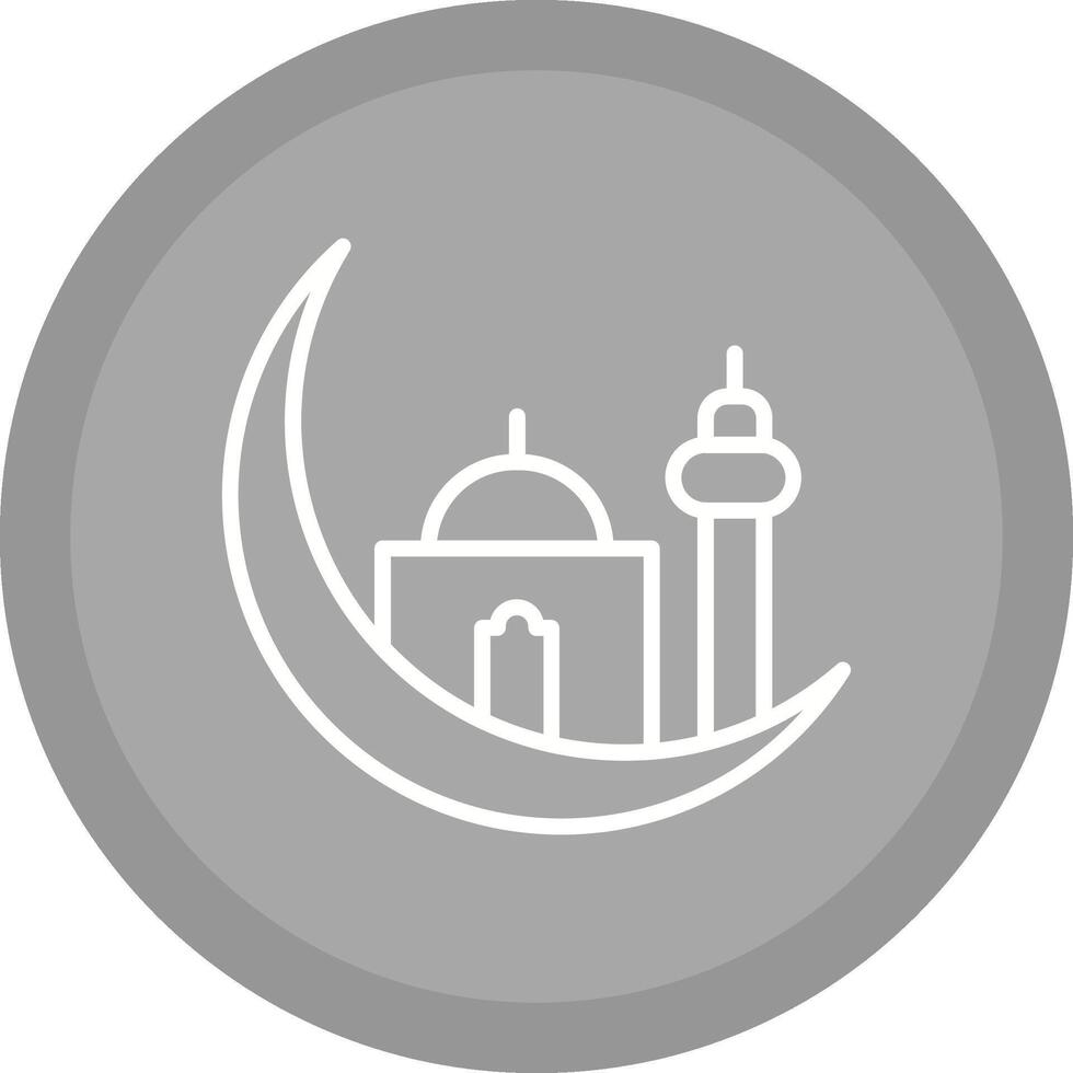 icône de vecteur étoile islamique