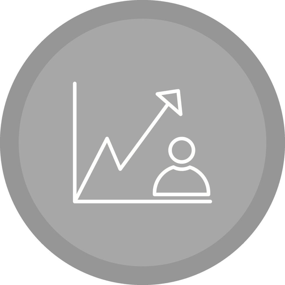 icône de vecteur de croissance d'entreprise