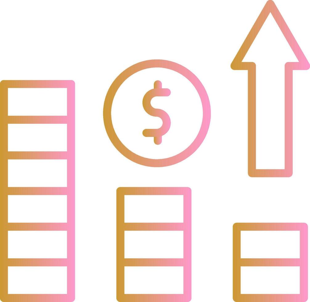 icône de vecteur d'investissement