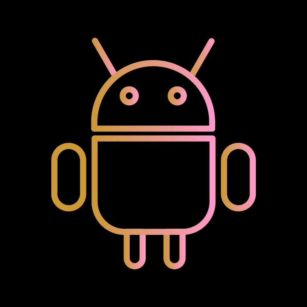 Android logo vecteur icône