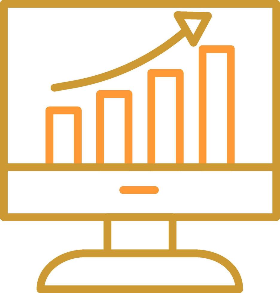 icône de vecteur de croissance d'entreprise