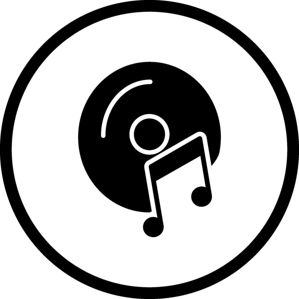 icône de vecteur de musique