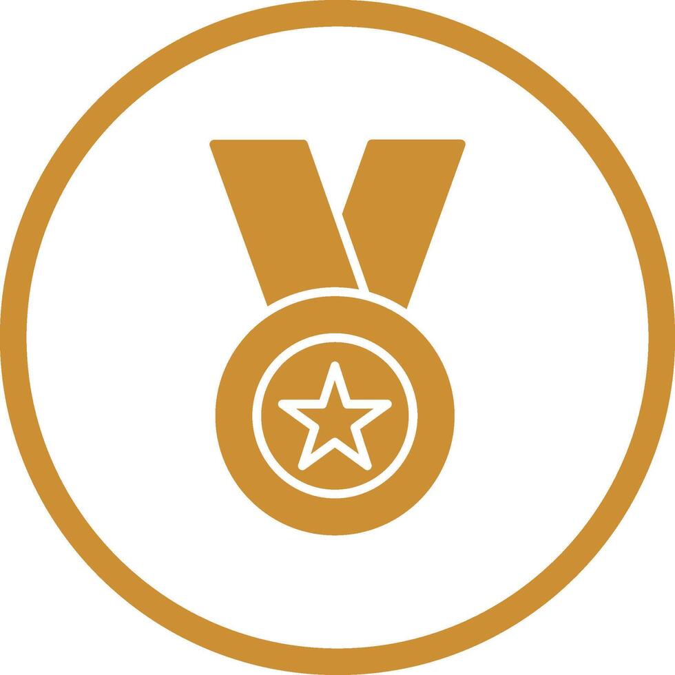 icône de vecteur de médaille