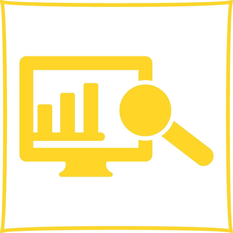 icône de vecteur d'analyse