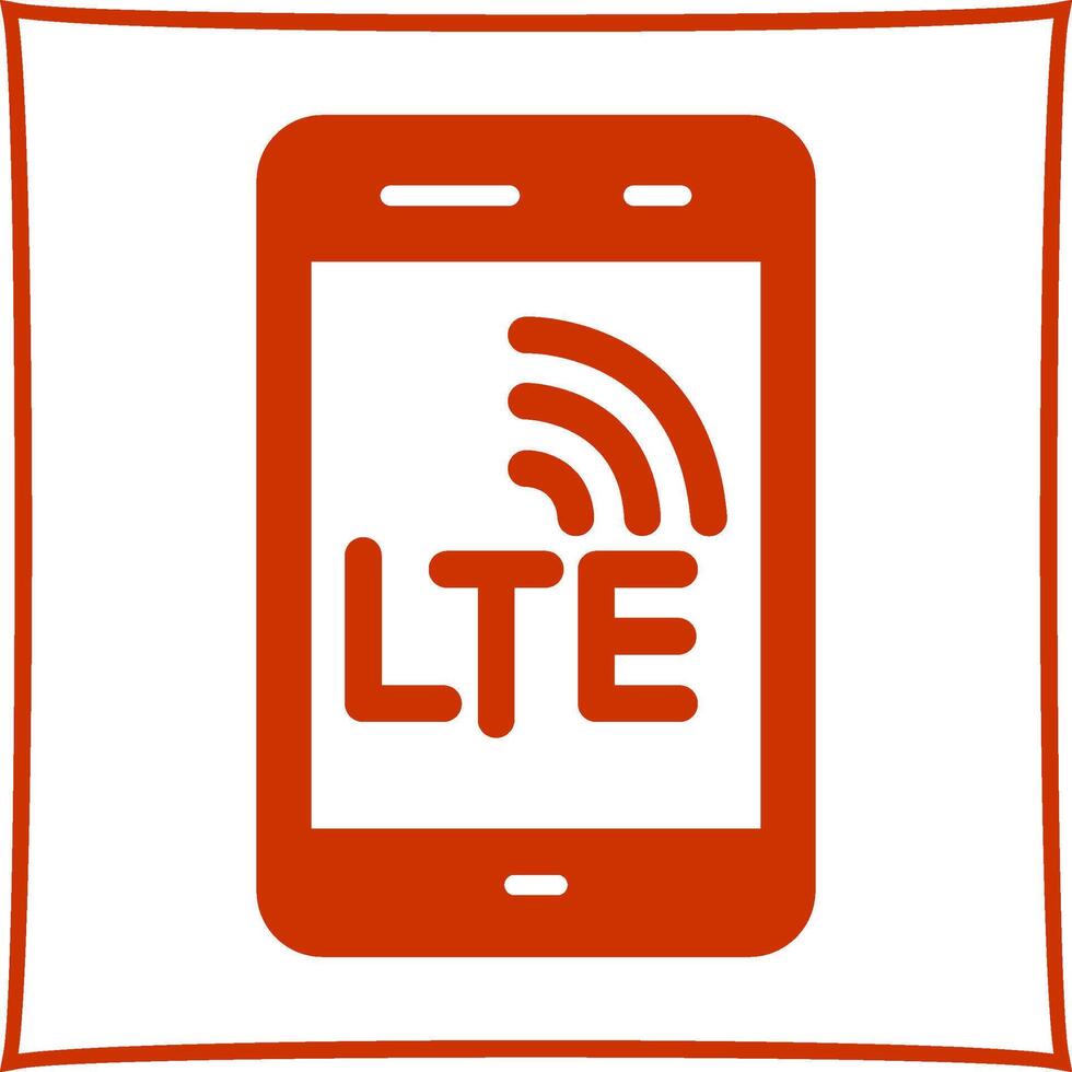 lte vecteur icône