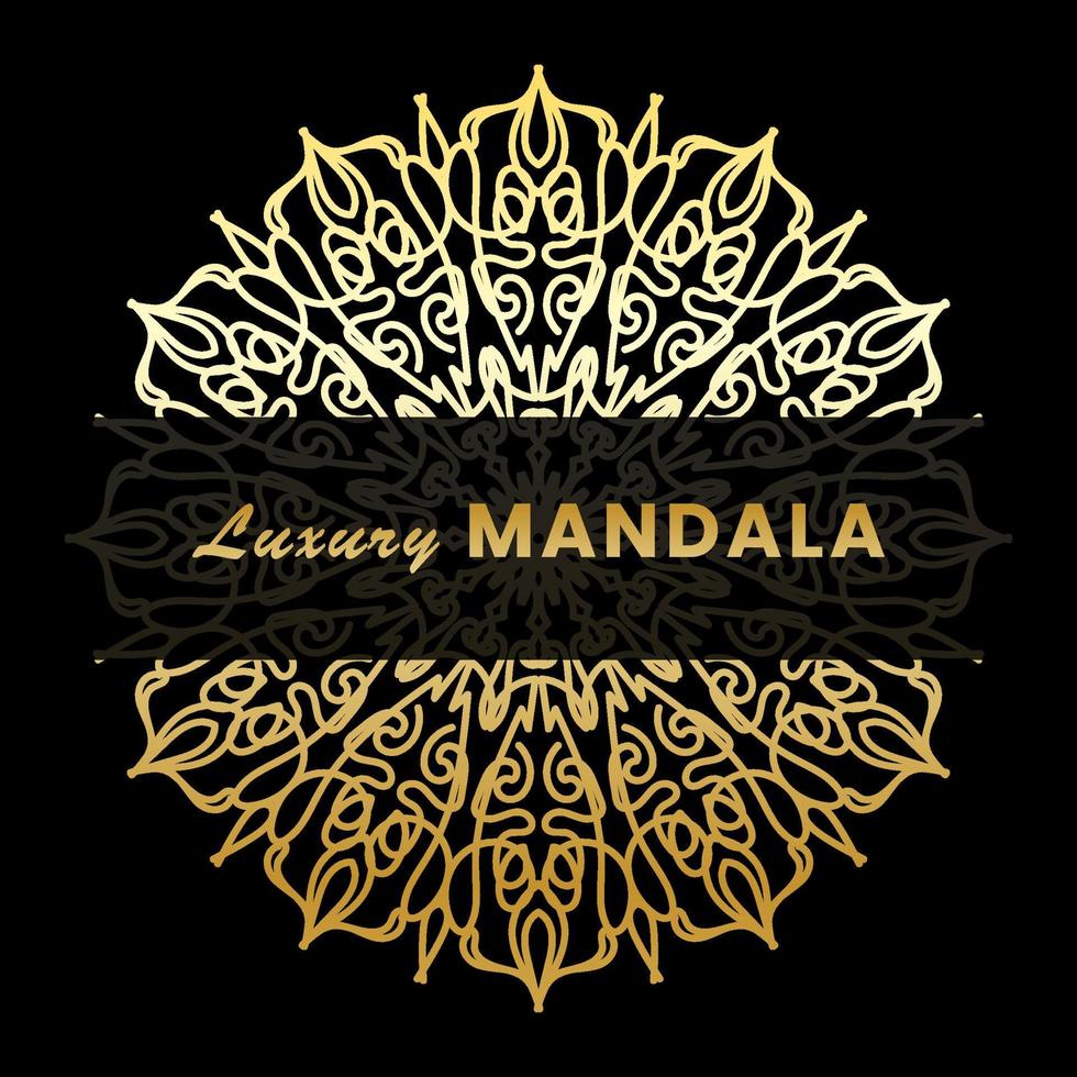 fond de carte de voeux mandala batik islamique coloré décoratif de luxe avec un motif abstrait unique dans le style oriental. vecteur
