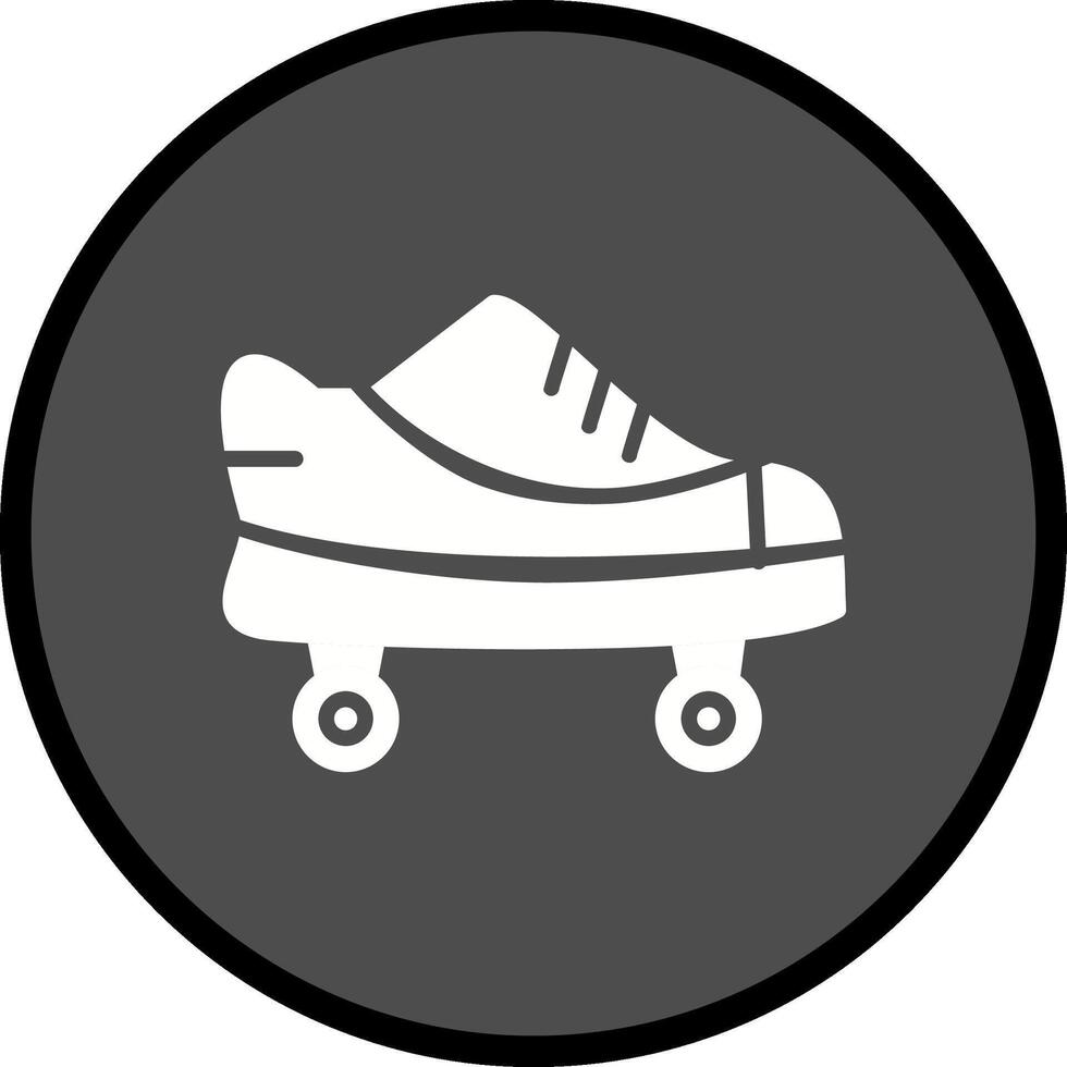 icône de vecteur de patins
