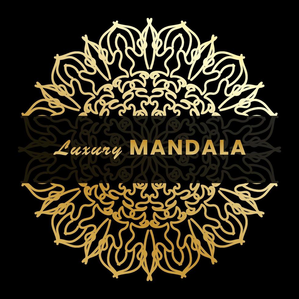 fond de carte de voeux mandala batik islamique coloré décoratif de luxe avec un motif abstrait unique dans le style oriental. vecteur