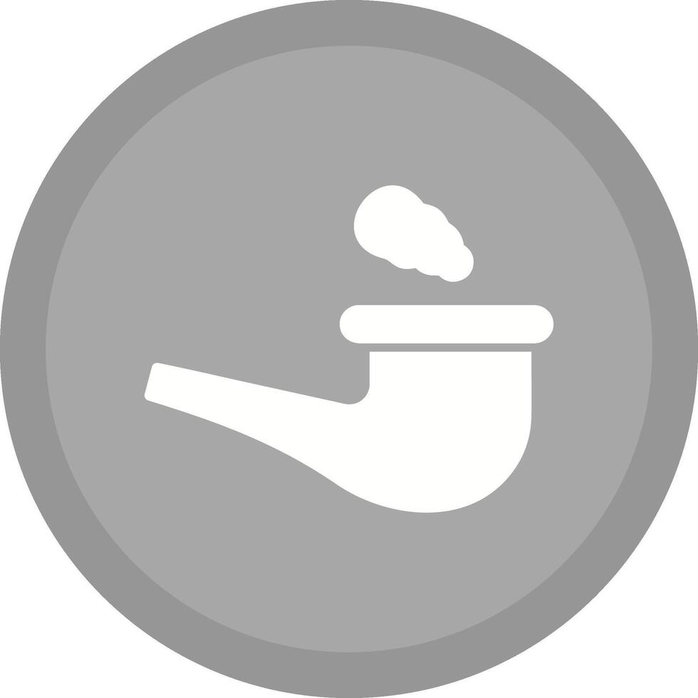 icône de vecteur de tuyau de fumée